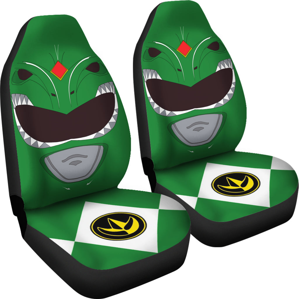Green Mighty Morphin Power Rangers Car Seat Covers