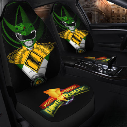 Green New Mighty Morphin Power Rangers Car Seat Covers