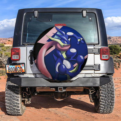 Greninja 1 Car Spare Tire Cover