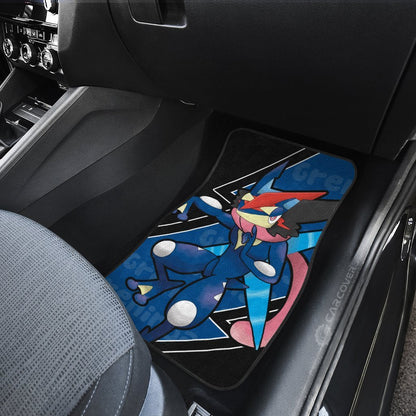 Greninja Car Floor Mats Custom Anime Car Interior Accessories