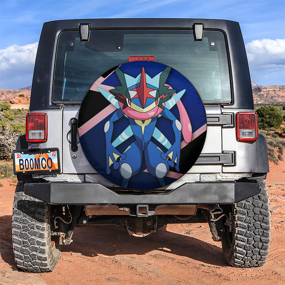 Greninja Car Spare Tire Cover