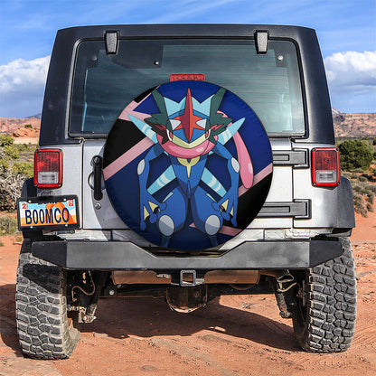 Greninja Car Spare Tire Cover