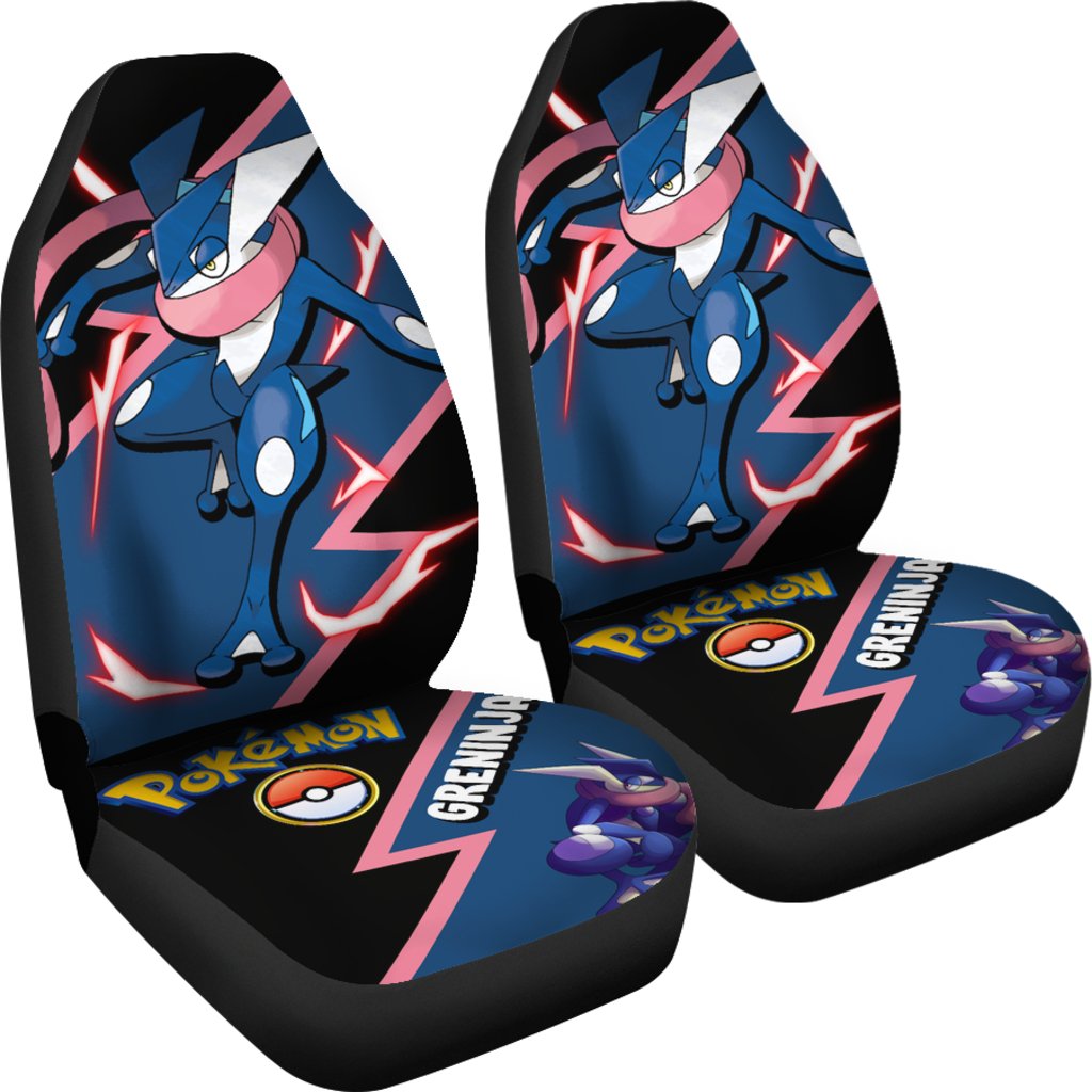 Greninja Car Seat Covers Custom Anime Pokemon Car Accessories