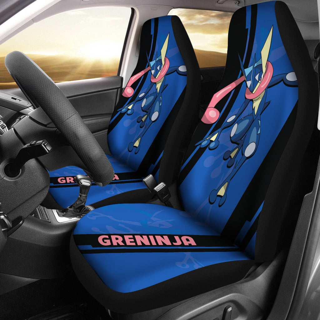 Greninja Pokemon Car Seat Covers Style Custom For Fans Ci230118-03