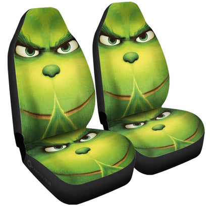 Grinch Car Seat Covers Custom Car Interior Accessories Christmas Decorations