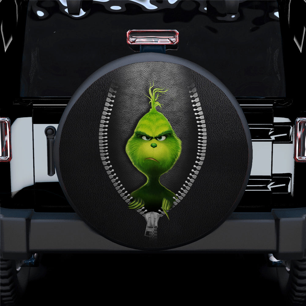 Grinch Zipper Car Spare Tire