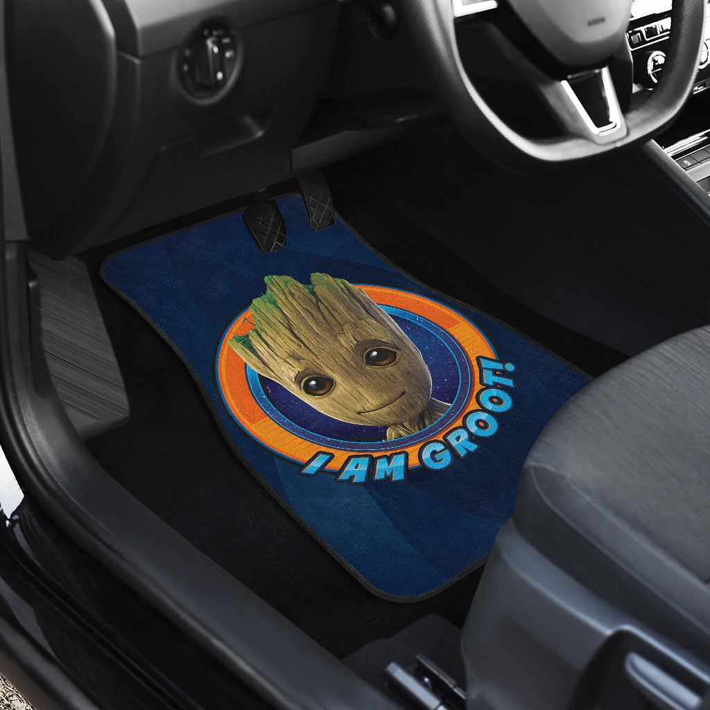 Groot Guardians Of The Galaxy Car Floor Mats Movie Car Accessories Custom For Fans Ci22061405