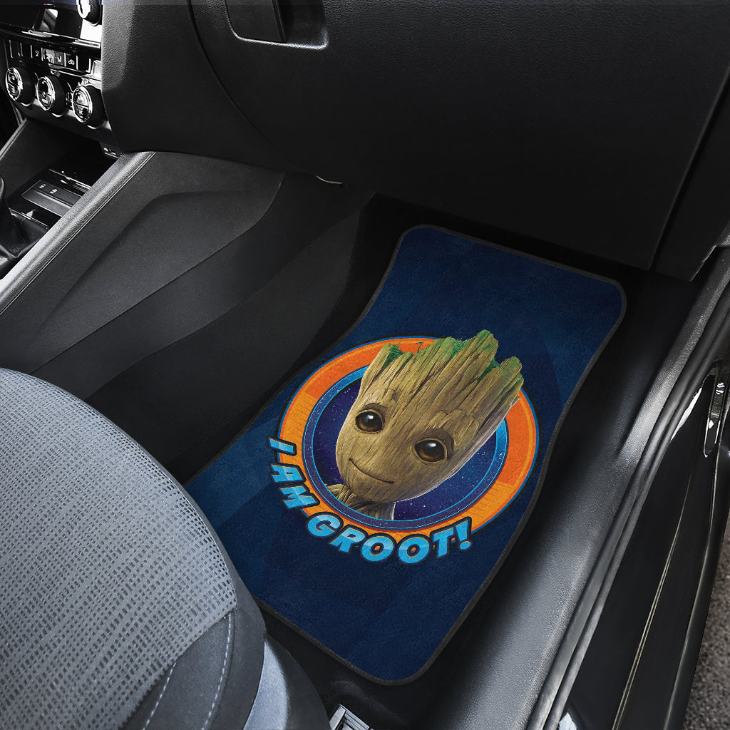 Groot Guardians Of The Galaxy Car Floor Mats Movie Car Accessories Custom For Fans Ci22061405