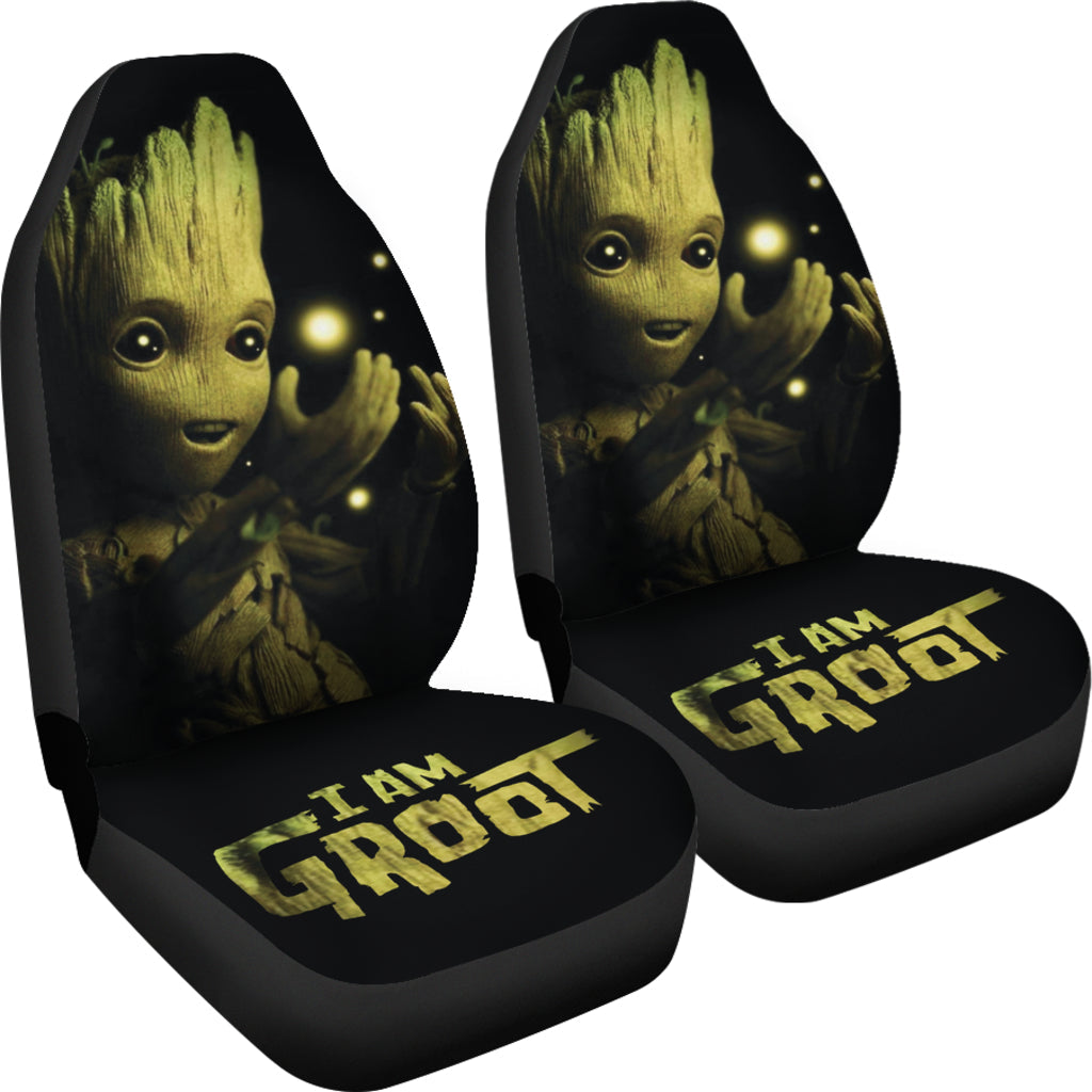 Groot Guardians Of the Galaxy Car Seat Covers Movie Car Accessories Custom For Fans Ci22061308