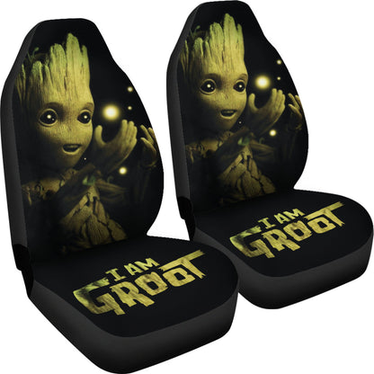 Groot Guardians Of the Galaxy Car Seat Covers Movie Car Accessories Custom For Fans Ci22061308