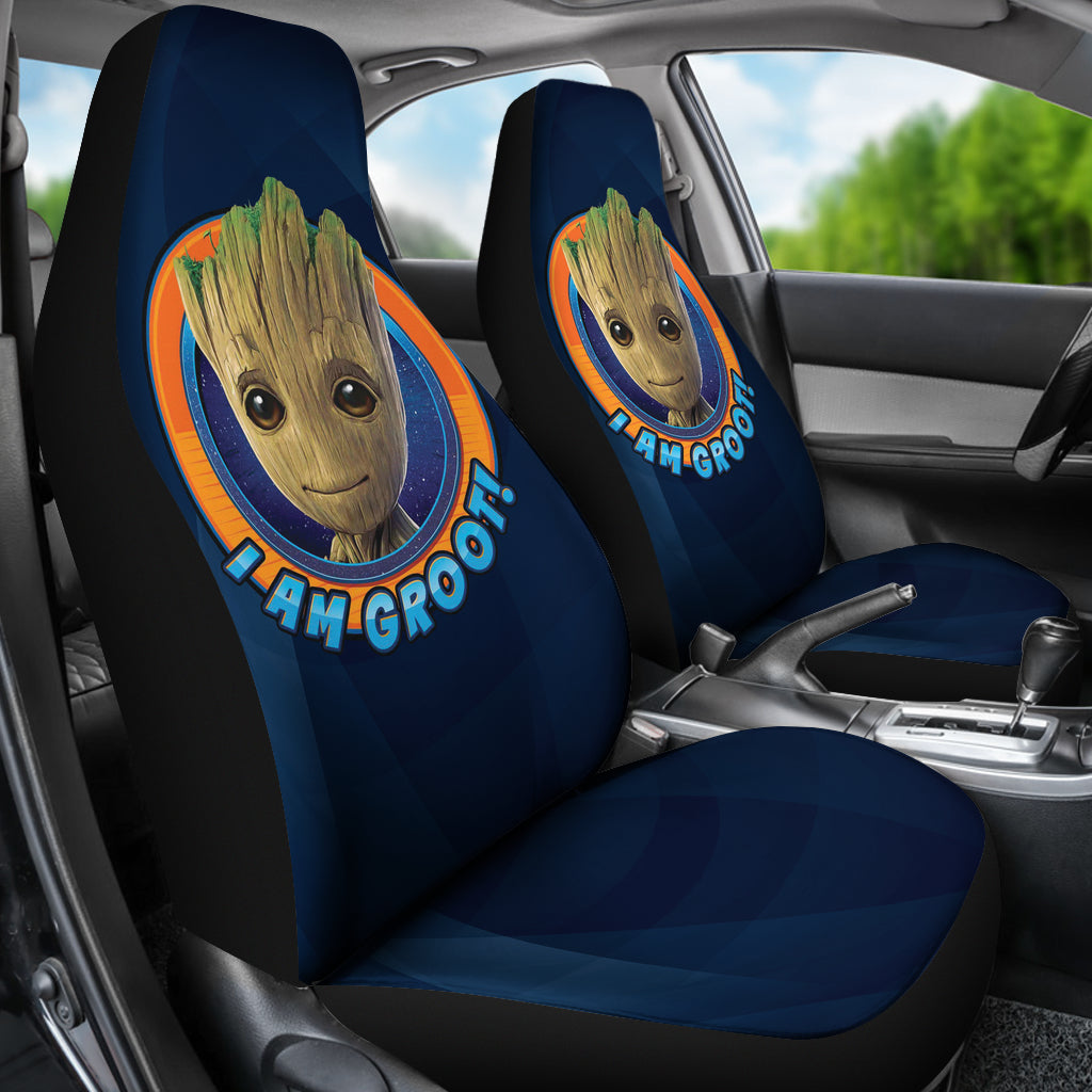 Groot Guardians Of the Galaxy Car Seat Covers Movie Car Accessories Custom For Fans Ci22061311