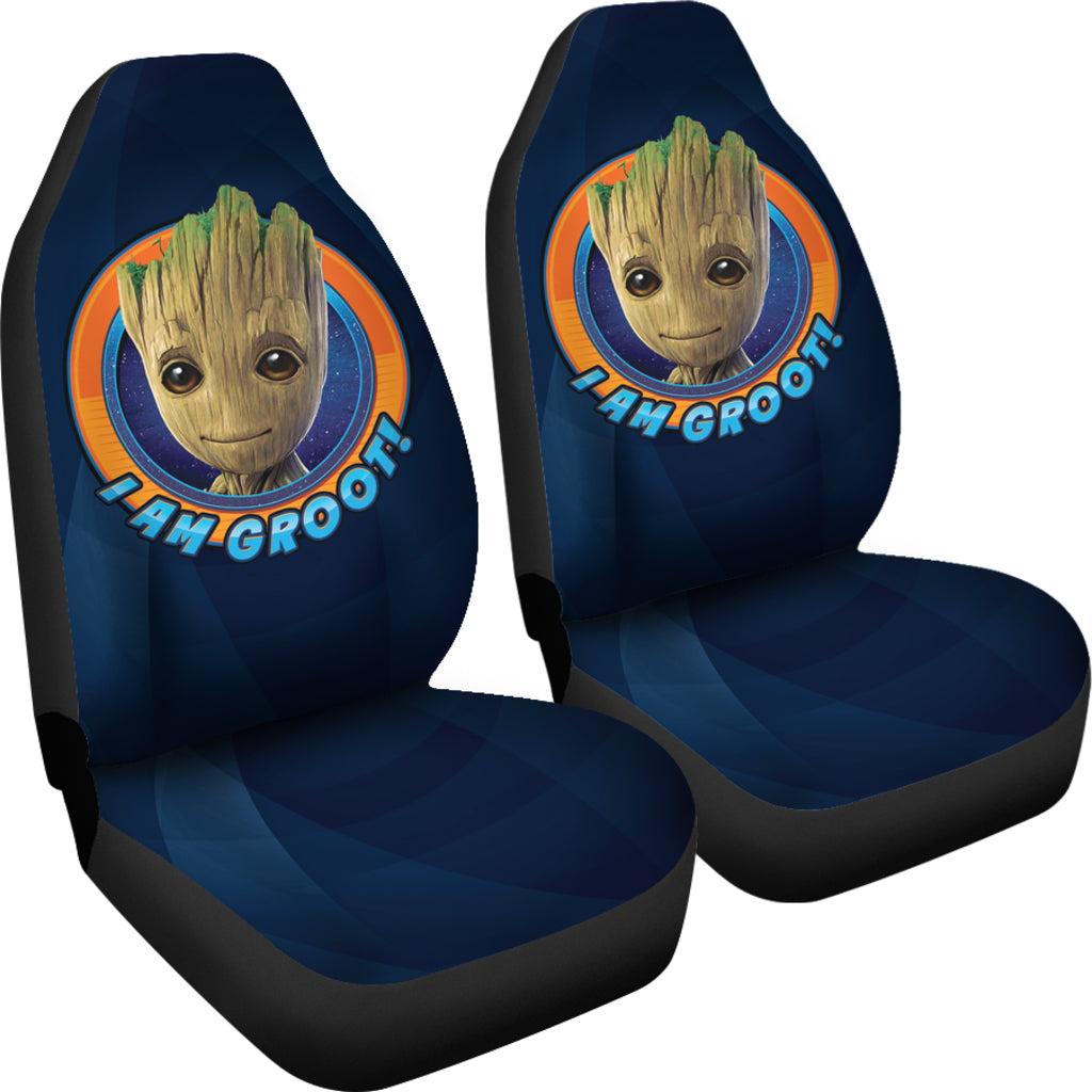 Groot Guardians Of the Galaxy Car Seat Covers Movie Car Accessories Custom For Fans Ci22061311