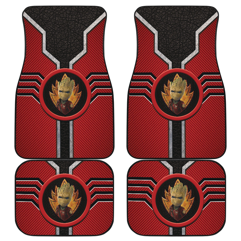 Groot Logo Car Floor Mats Custom For Fans Ci230112-09a