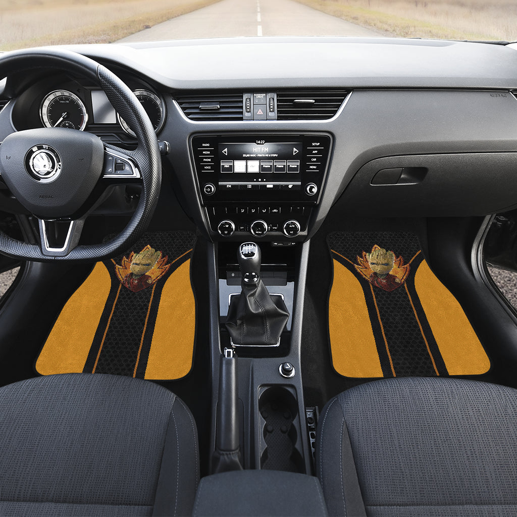 Groot Logo Car Floor Mats Custom For Fans Ci230104-01a