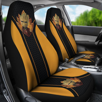 Groot Logo Car Seat Covers Custom For Fans Ci221229-01