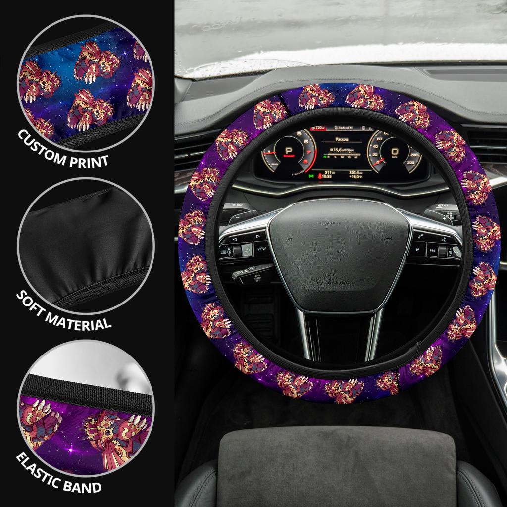 Groudon Anime Custom Car Steering Wheel Cover