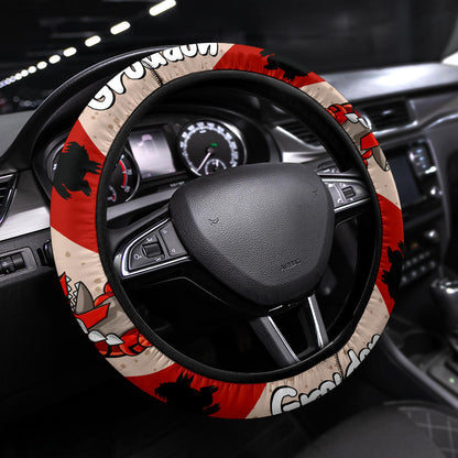 Groudon Steering Wheel Cover