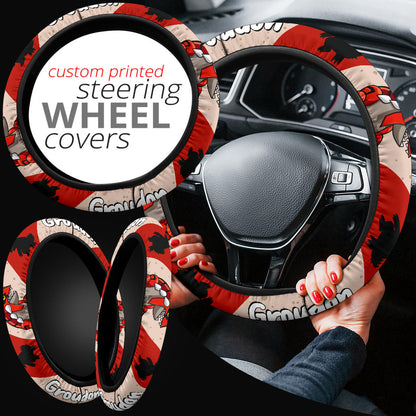 Groudon Steering Wheel Cover