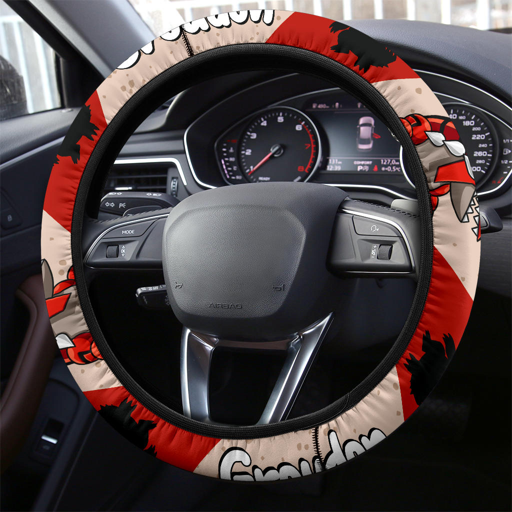 Groudon Steering Wheel Cover