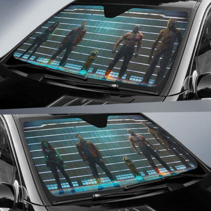 Guardians Of The Galaxy Auto Sun Shades 1 918b Universal Fit