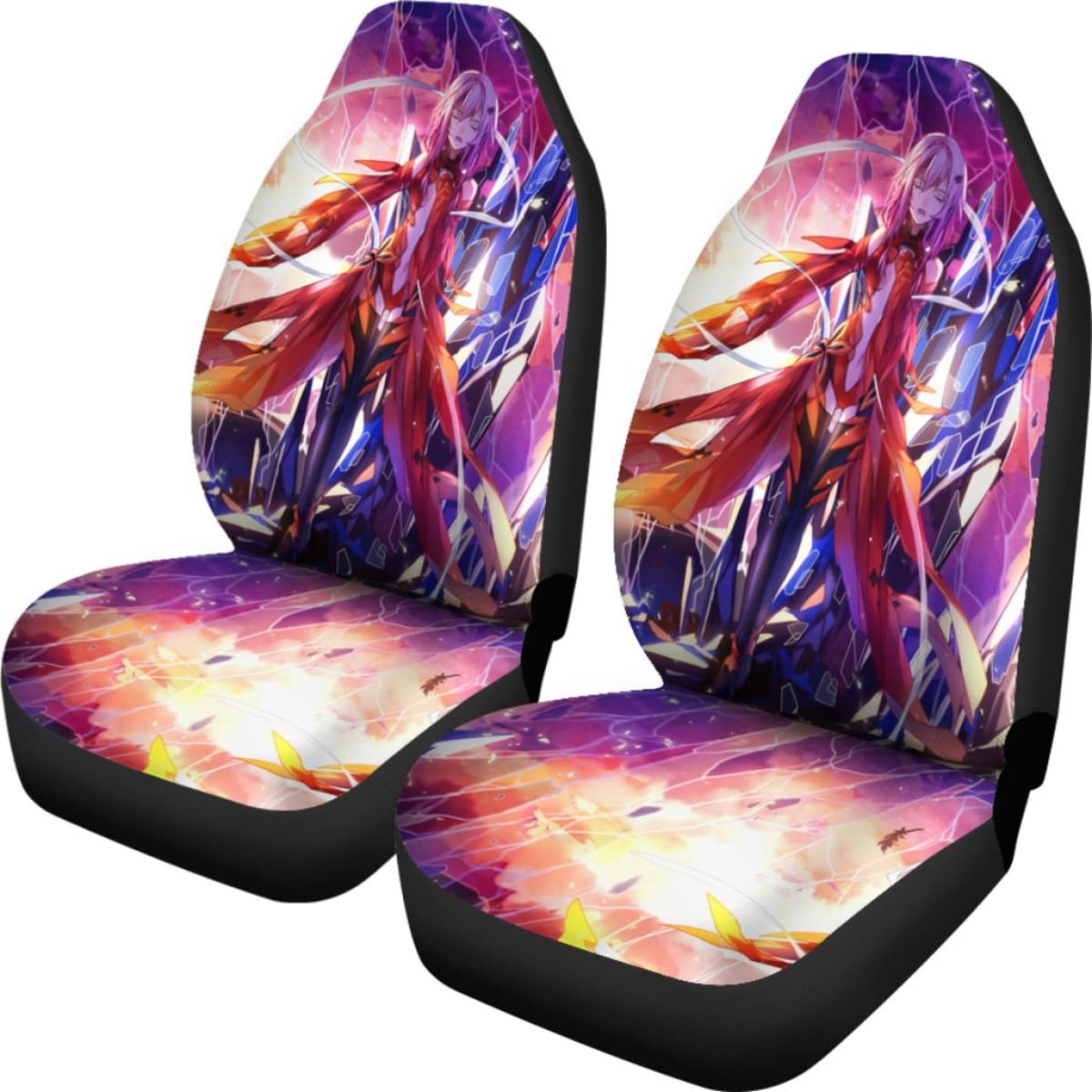 Guilty Crown Seat Covers Amazing Best Gift Ideas 2020 Universal Fit 090505