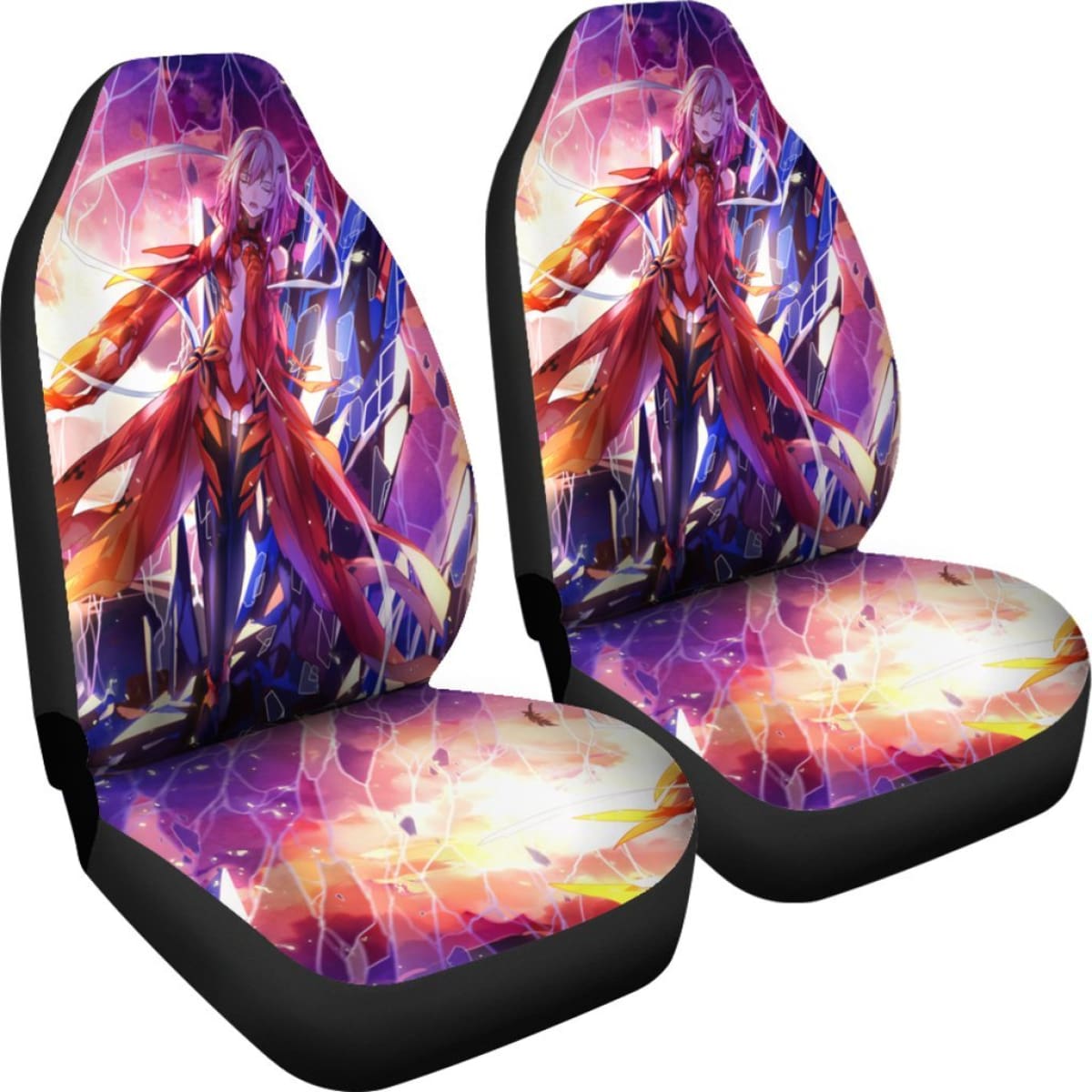 Guilty Crown Seat Covers Amazing Best Gift Ideas 2020 Universal Fit 090505