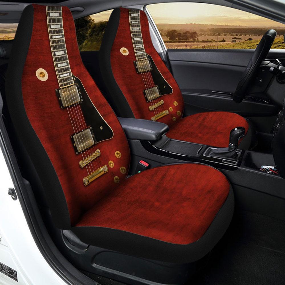 Guitar Car Seat Covers Custom Car Accessories For Guitar Lover