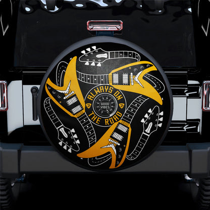 Guitar Lover Car Spare Tire Cover