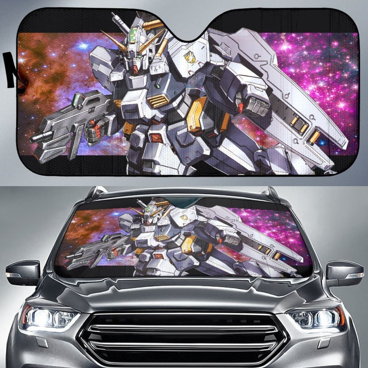 Gundam Tr-1 Auto Sun Shade For Fan Nh07 Universal Fit 111204