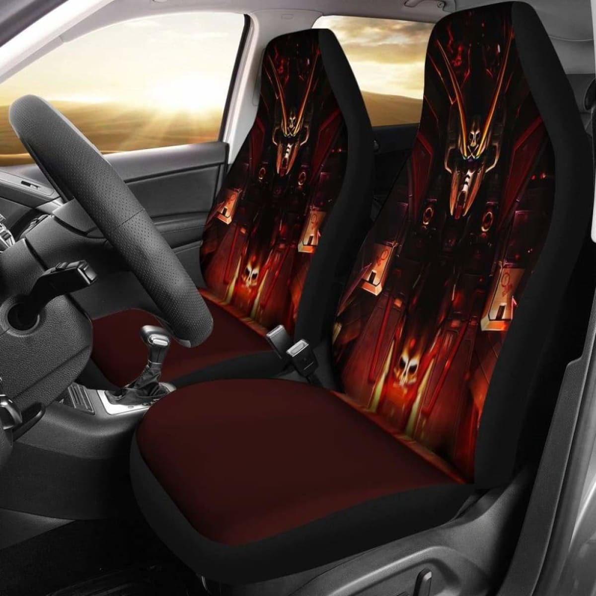 Gundam Unicorn 2019 Car Seat Covers Universal Fit 051012