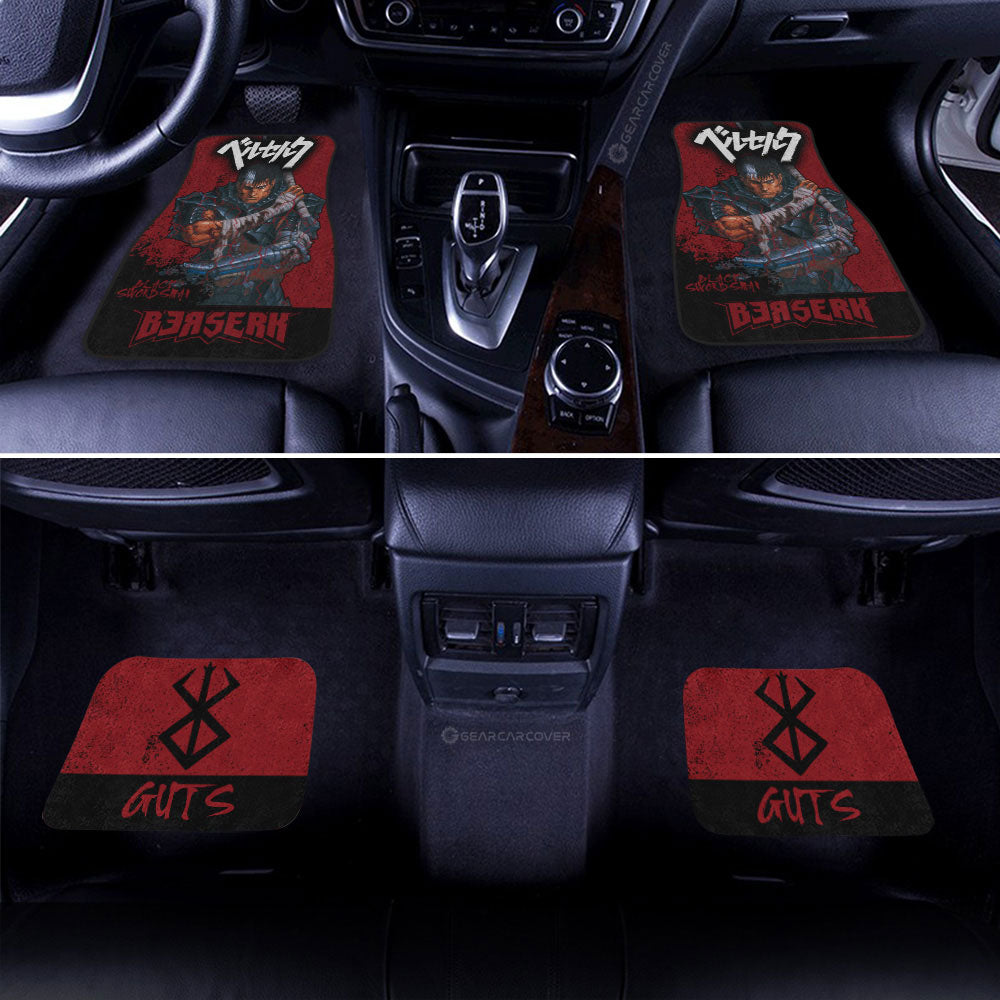 Guts Car Floor Mats Custom Berserk Anime Car Accessories