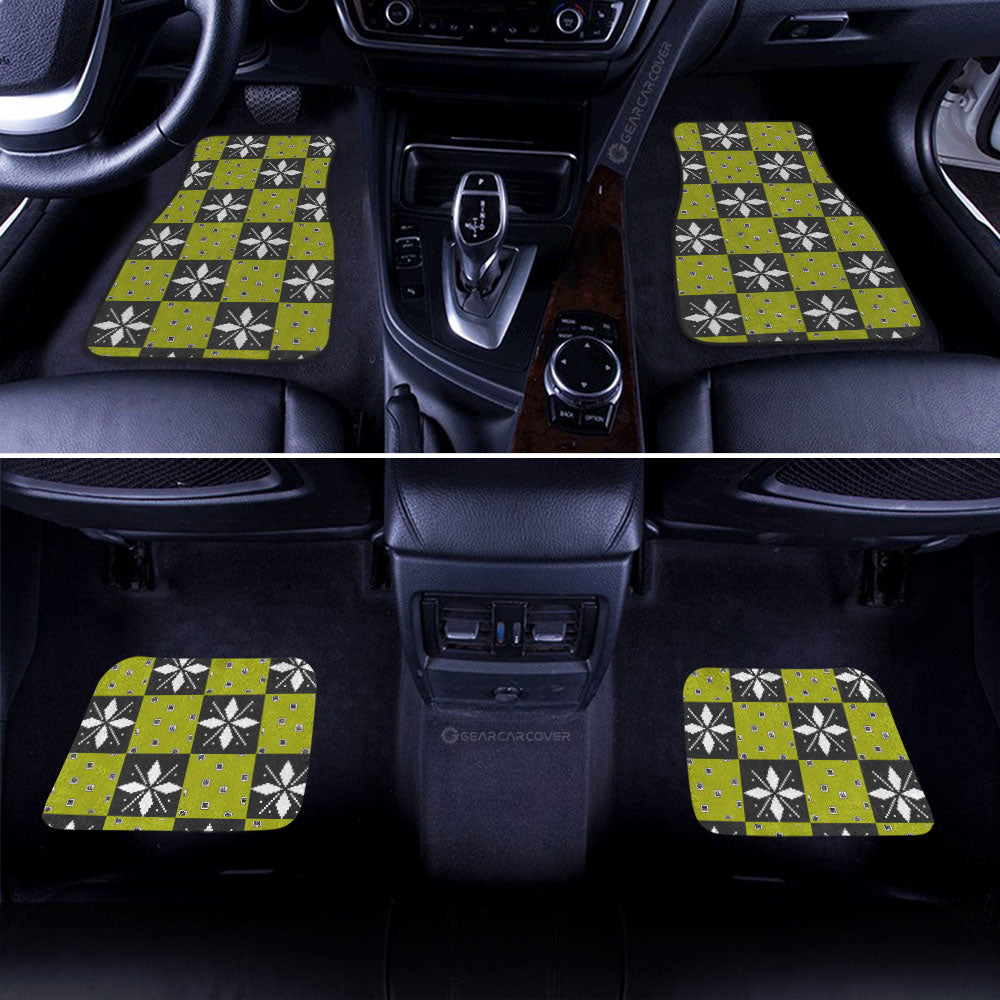 Gyomei Himejima Car Floor Mats Custom Anime Car Accessories