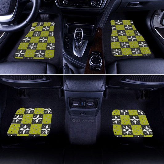 Gyomei Himejima Car Floor Mats Custom Anime Car Accessories