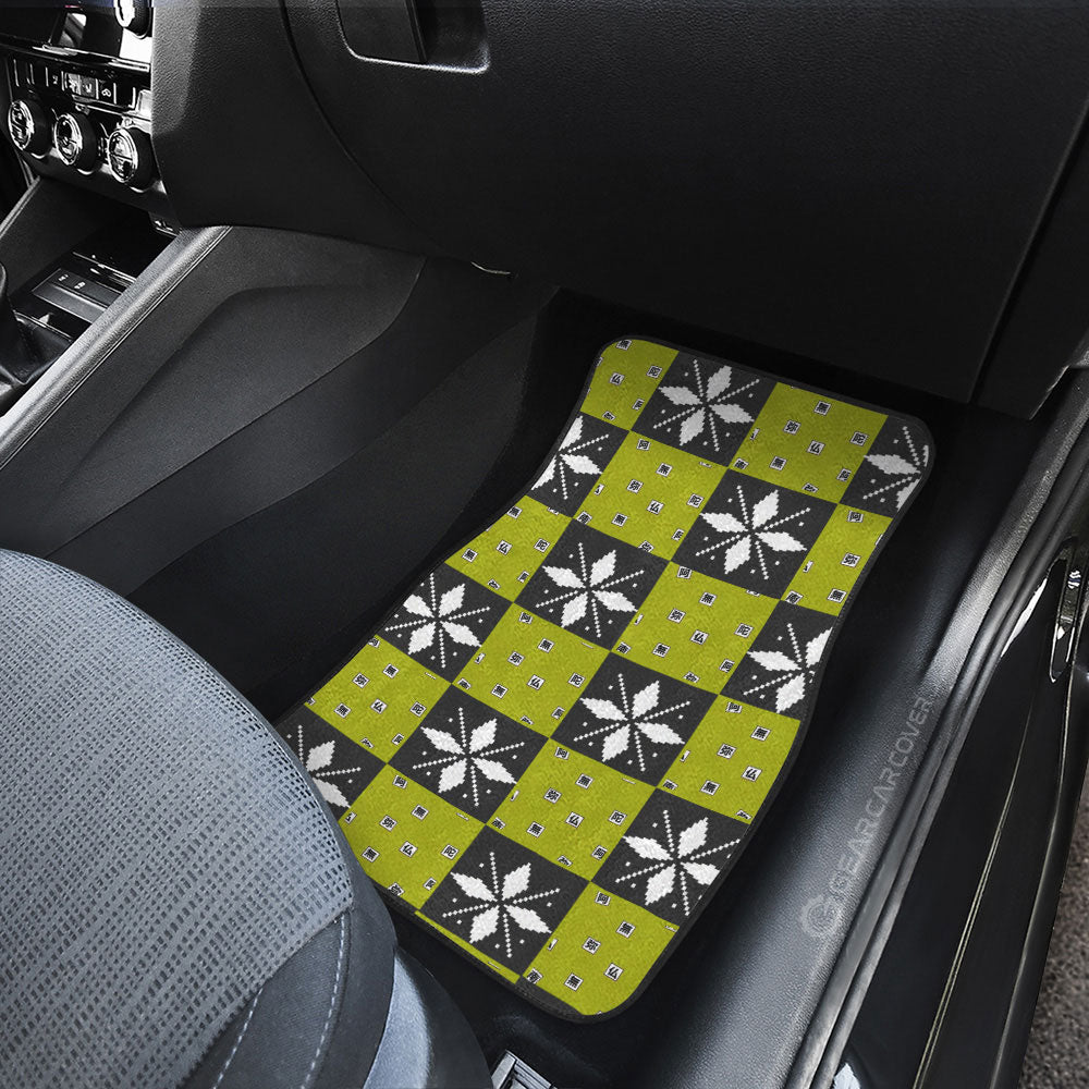 Gyomei Himejima Car Floor Mats Custom Anime Car Accessories