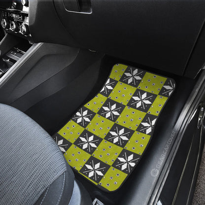 Gyomei Himejima Car Floor Mats Custom Anime Car Accessories