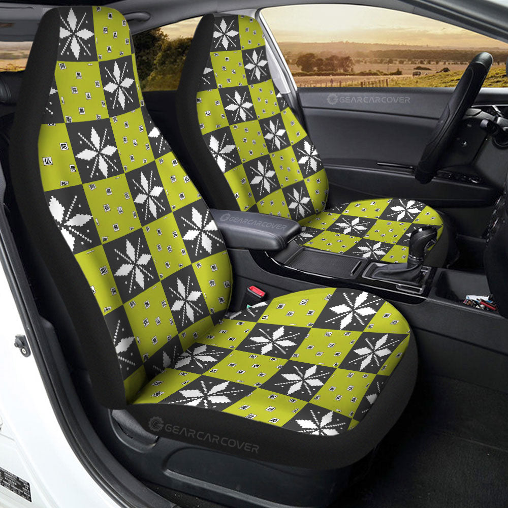 Gyomei Himejima Car Seat Covers Custom Anime Car Accessories