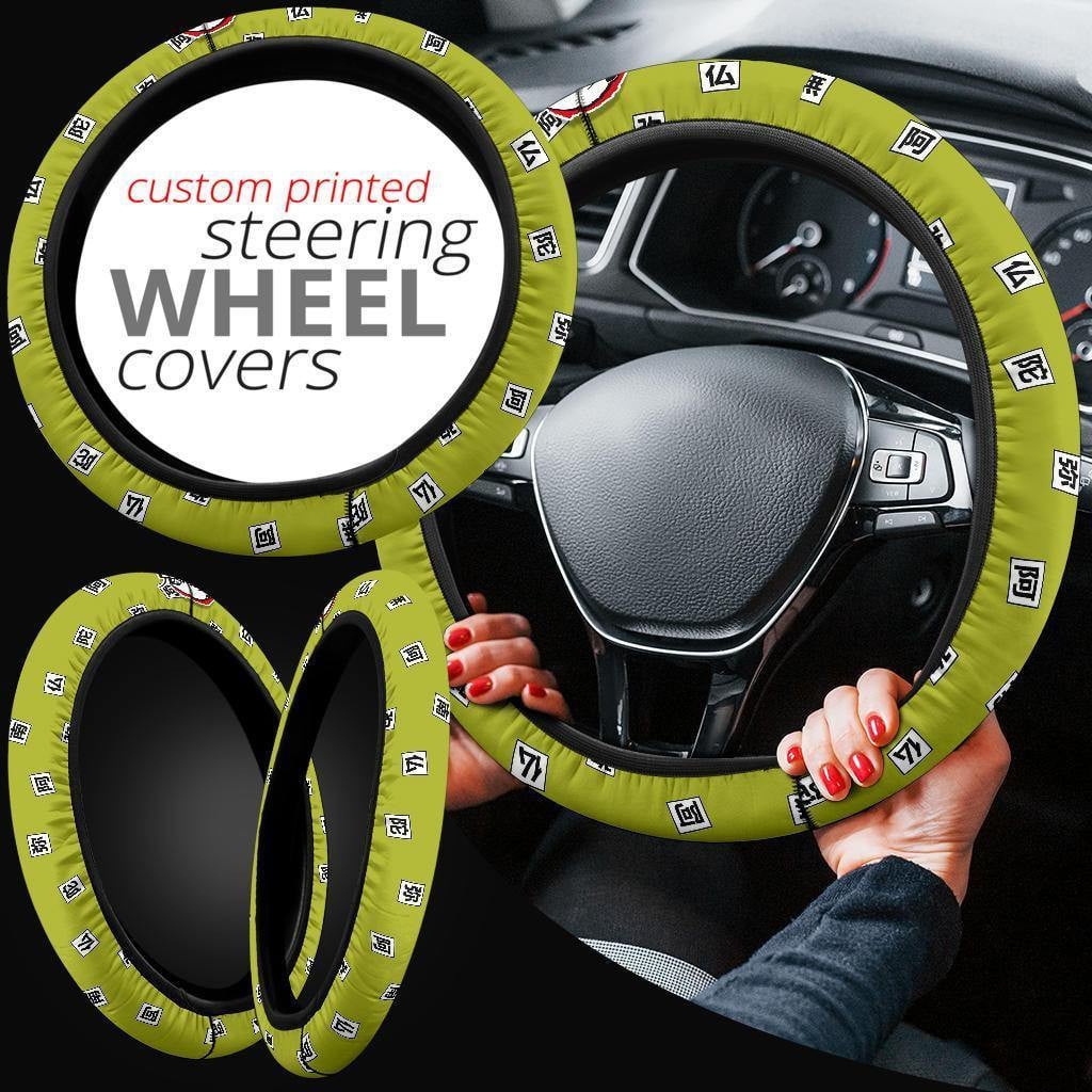 Gyomei Himejima Demon Slayers Anime Steering Wheel Cover Anime Car Accessories