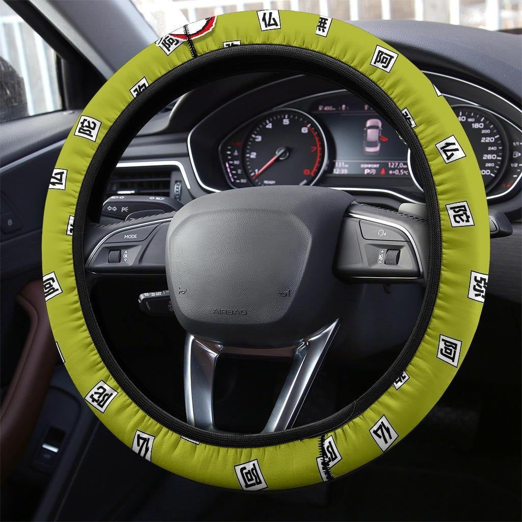 Gyomei Himejima Demon Slayers Anime Steering Wheel Cover Anime Car Accessories