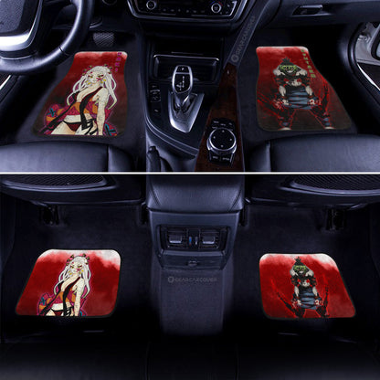 Gyutaro And Daki Car Floor Mats Custom Demon Slayer Anime