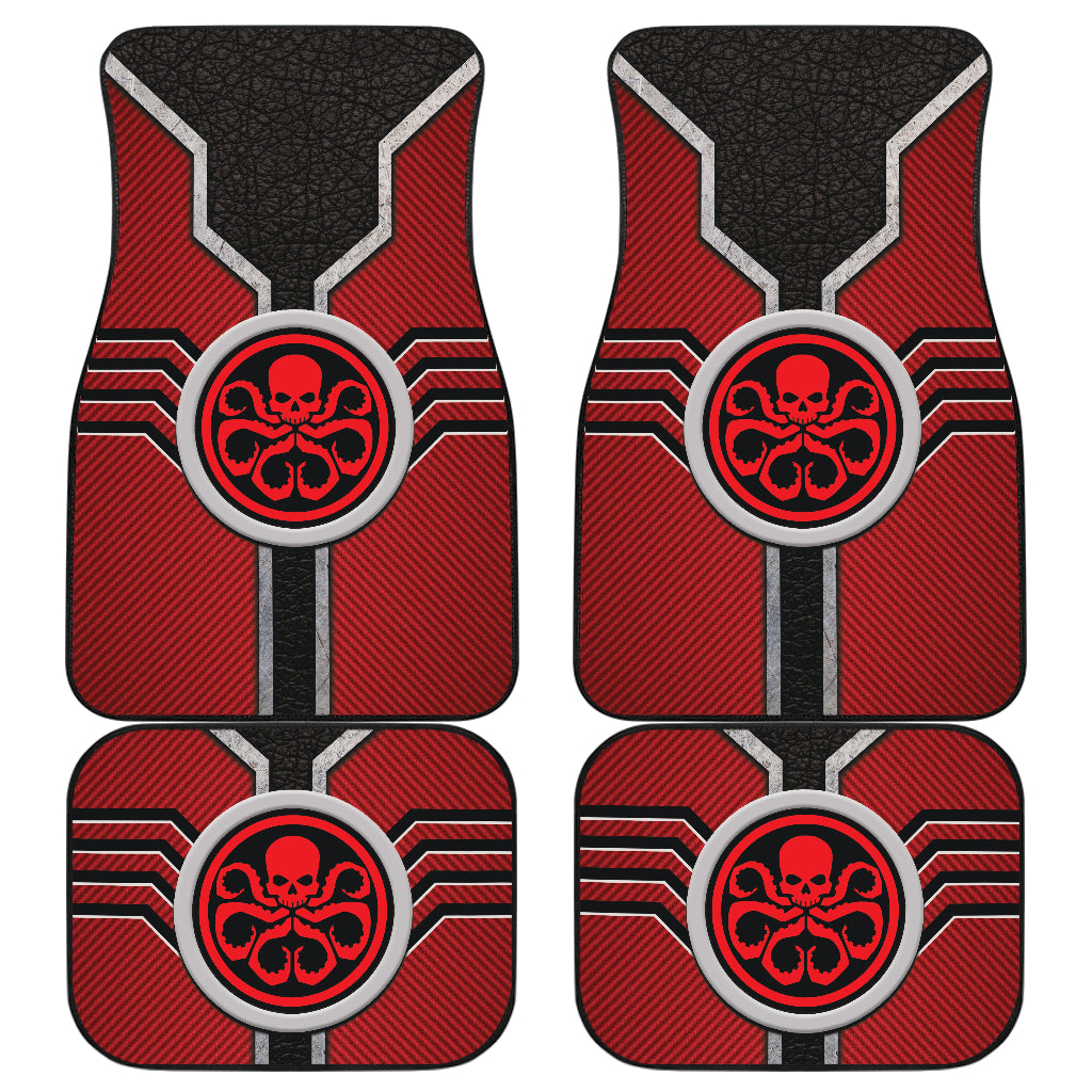 Hail Hydra Logo Car Floor Mats Custom For Fans Ci230112-10a