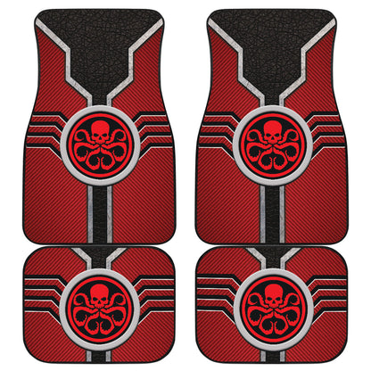 Hail Hydra Logo Car Floor Mats Custom For Fans Ci230112-10a