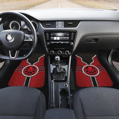 Hail Hydra Logo Car Floor Mats Custom For Fans Ci230112-10a