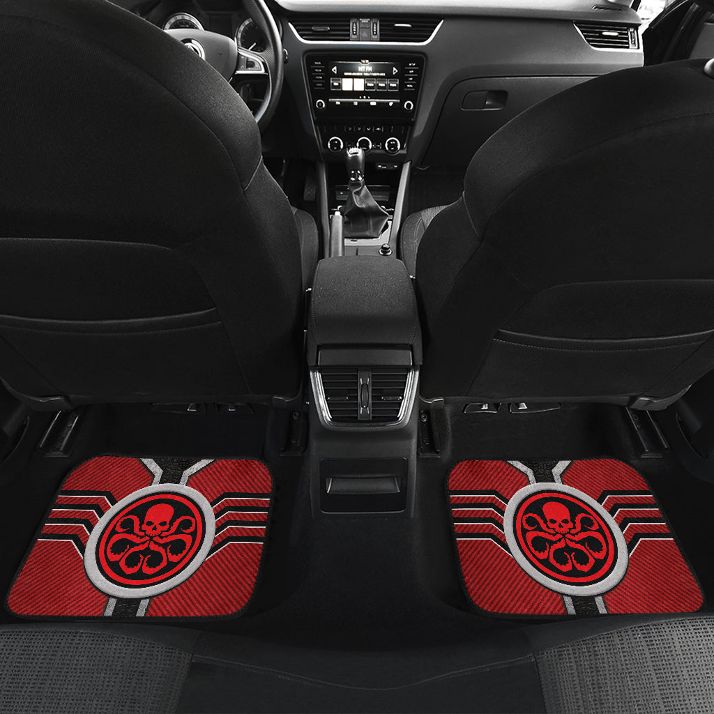 Hail Hydra Logo Car Floor Mats Custom For Fans Ci230112-10a
