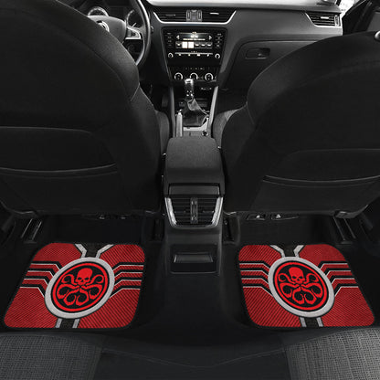 Hail Hydra Logo Car Floor Mats Custom For Fans Ci230112-10a