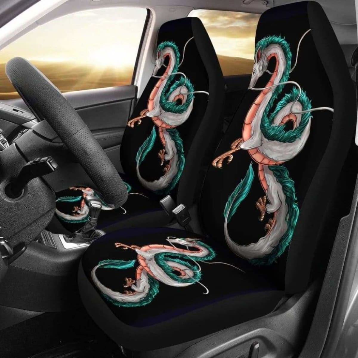 Haku Spirited Away Car Seat Covers Universal Fit 051012
