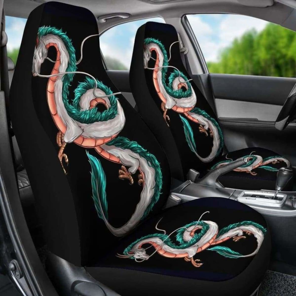 Haku Spirited Away Car Seat Covers Universal Fit 051012