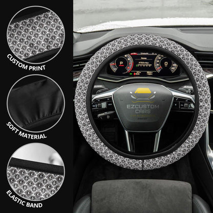 Halloween Car Accessories Steering Wheel Cover Halloween Jack Pattern