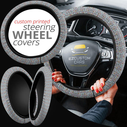 Halloween Car Accessories Steering Wheel Cover Halloween Jack Sally Pattern