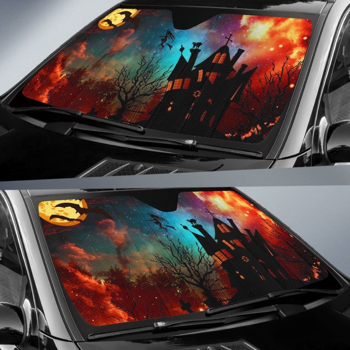 Halloween Cartoon Sun Shade amazing best gift ideas 2020 Universal Fit 174503