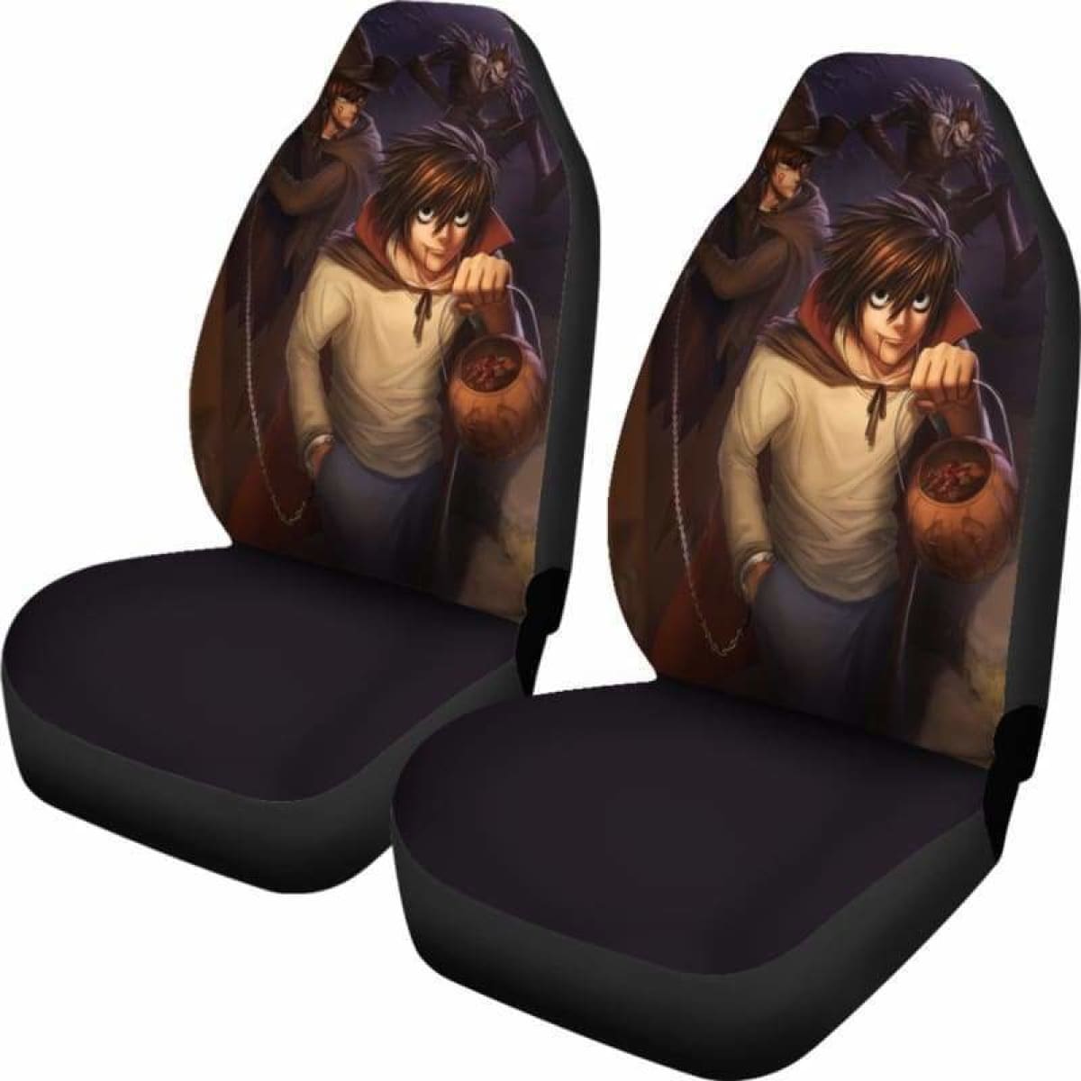 Halloween Death Note Car Seat Covers Universal Fit 051312